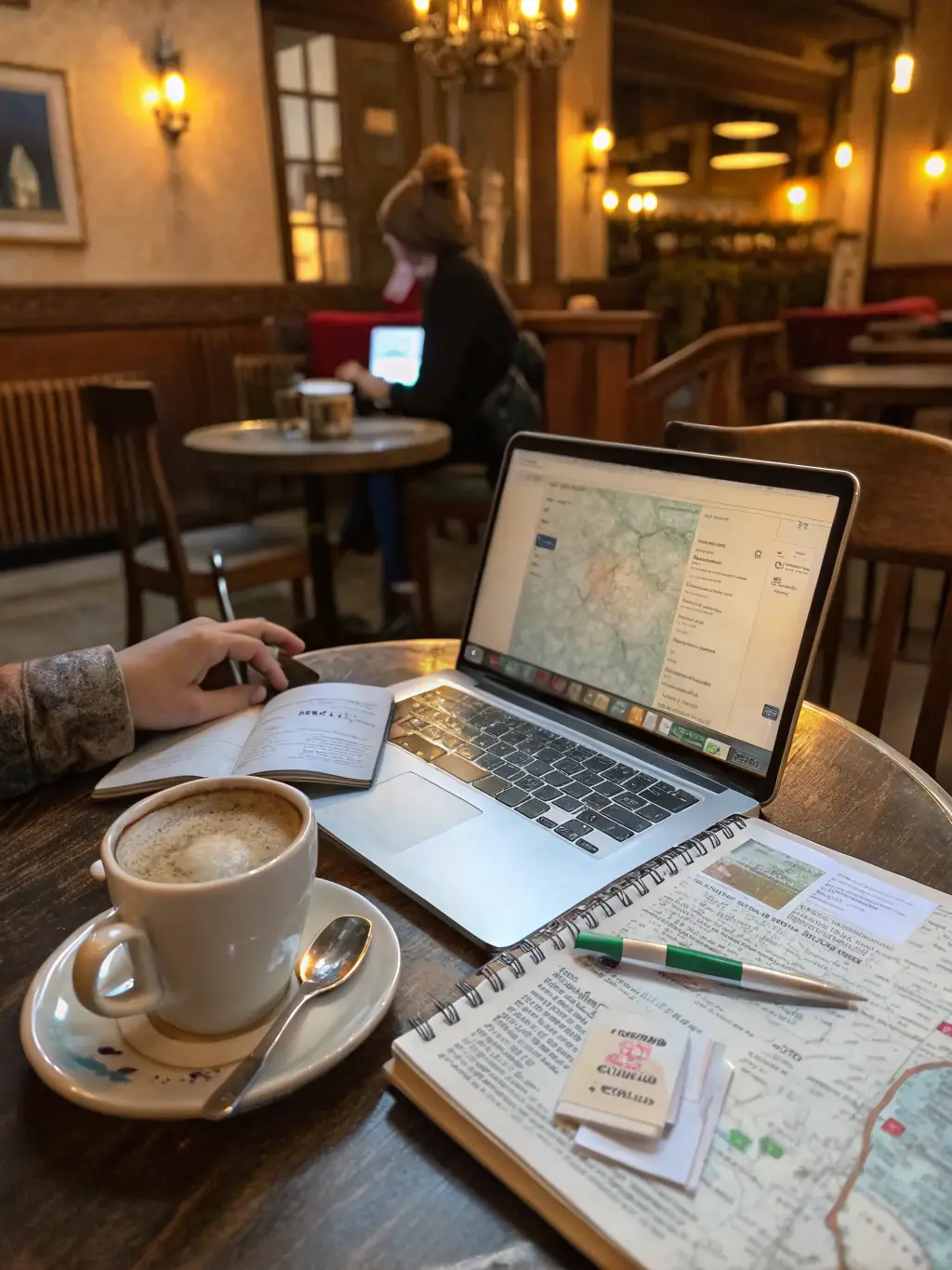 A user reviewing their finalized itinerary on TravelTailor, ready to embark on their enhanced vacation.